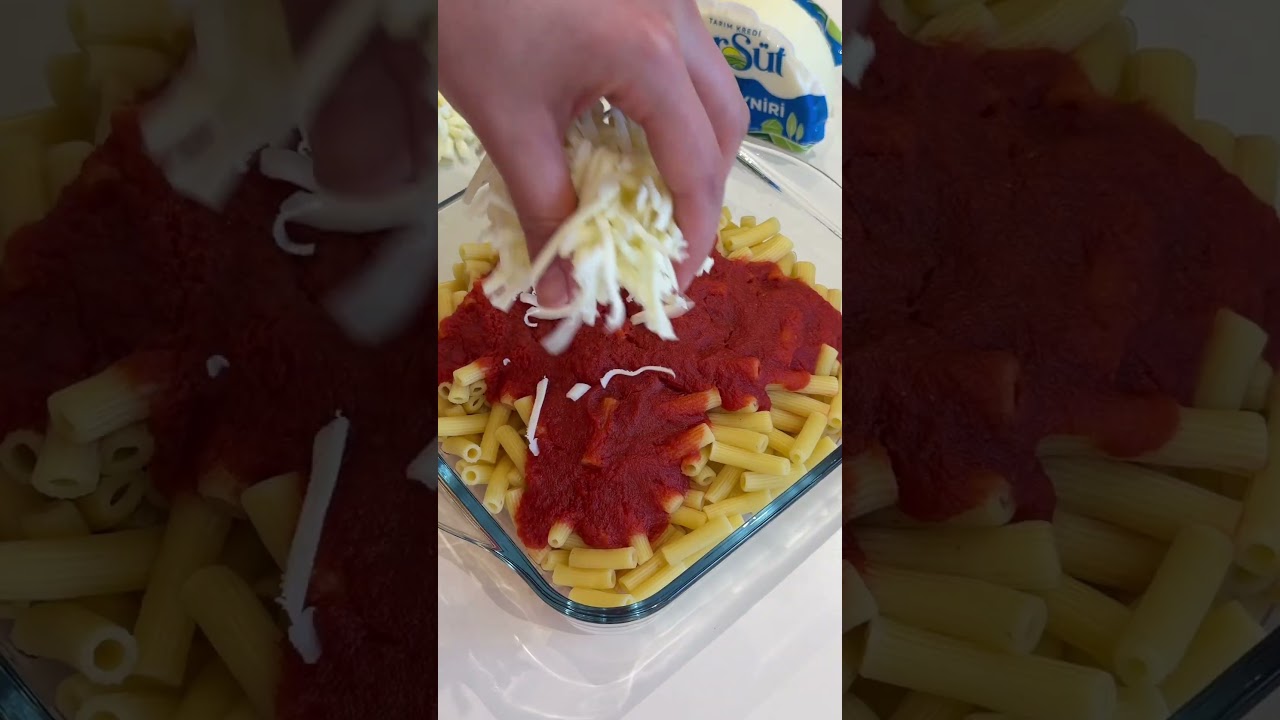 Bol Soslu Fırın Makarna Tarifi 🍝