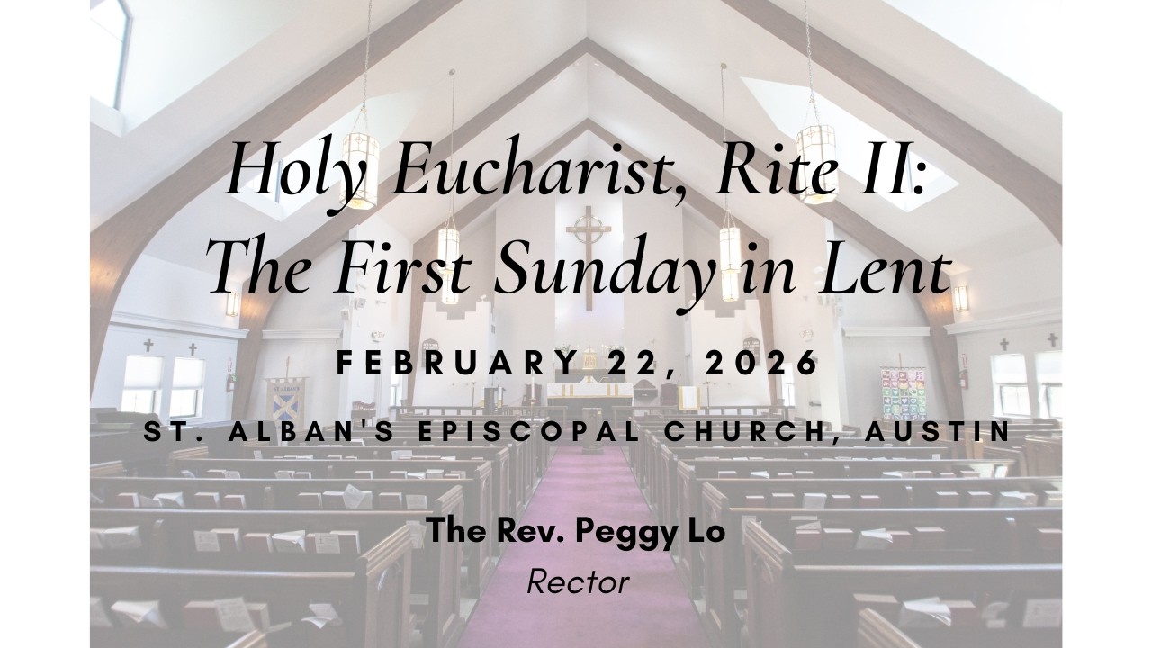 Holy Eucharist, Rite II: First Sunday in Lent - YouTube