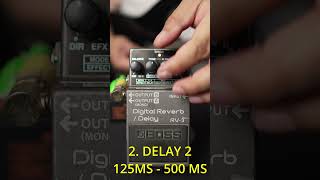 Boss Digital Reverb RV-3 ‪@BOSSinfoglobal‬ #guitarpedals