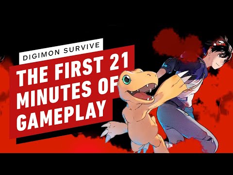 The First 21 Minutes of Digimon Survive Gameplay