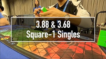 3.88 & 3.68 Square-1 PR singles