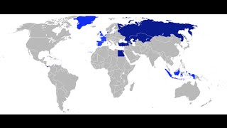 Countries in Multiple Continents