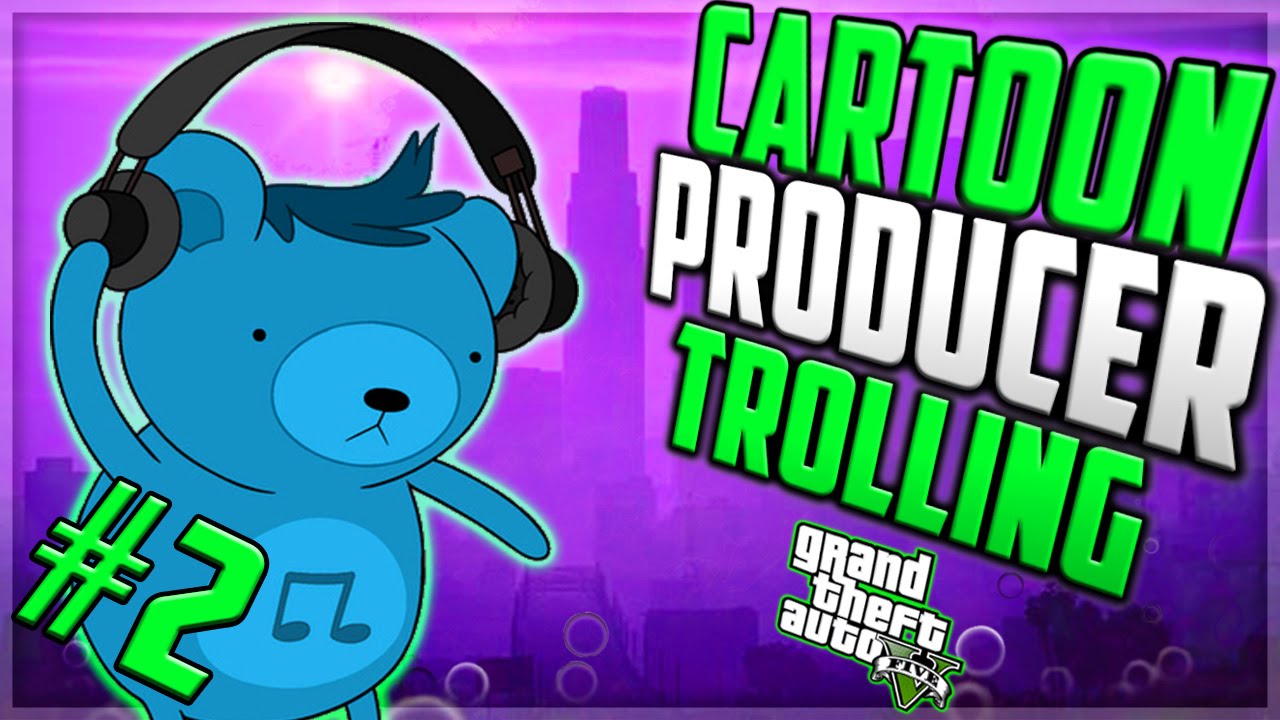 Cartoon Producer Trolling Part 2 on Grand Theft Auto 5! Kid with AMAZING VOICE!