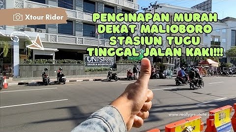 Penginapan Murah Bagus dekat ke Malioboro Stasiun Tugu Tinggal Jalan Kaki