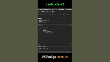 LeetCode 12: Longest Substring Without Repeating Characters - Python Solution in 3 Minutes
