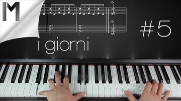 I Giorni ~ Piano Tutorial ~ Part  5 | Ludovico Einaudi