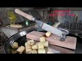 THIS IS A TRADITIONAL TOOL / HOW TO MAKE A SUGAR CANE CUTTER FROM SPRING STEEL
