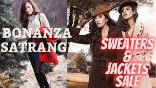 Bonanza Satrangi Sweaters and Jackets | winter Sale upto 50% off |New year Sale| Saniyo Vlogs