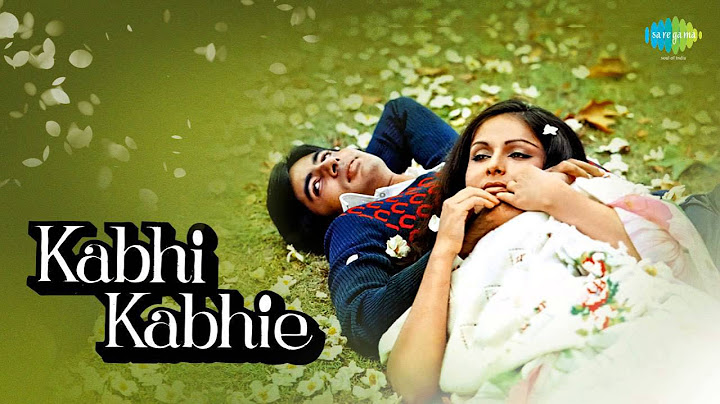 Kabhi Kabhie Mere Dil Mein - Mukesh - Kabhi Kabhie [1976]