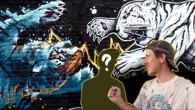 Pies Pig Graffiti Small