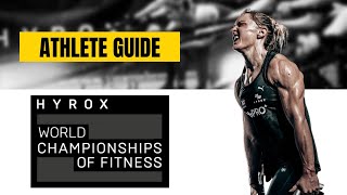 Hyrox World Championship Athlete Guide