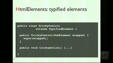 Artem Koshelev, Improving Page Object