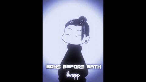 Thumbnail of 🔱 BOYS BEFORE x AFTER BATH 🔱 | Jujutsu K. Edit · IB: @Genesis_Anime · #shorts