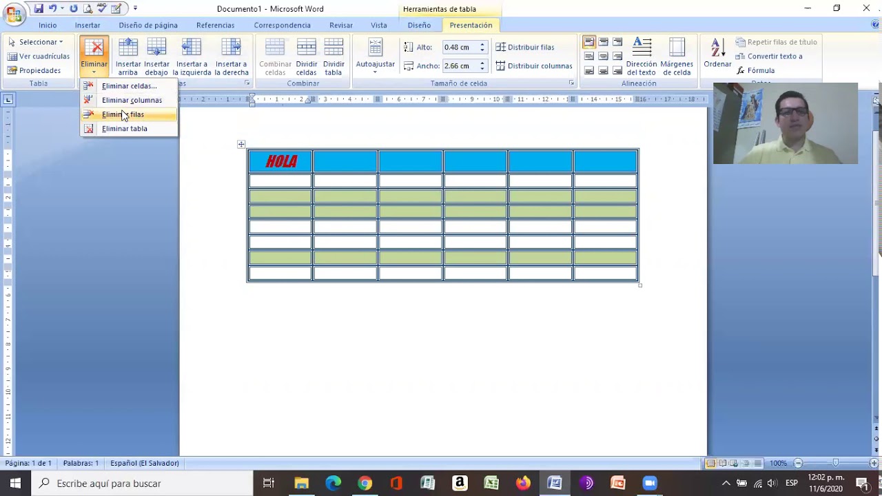 CREACION DE TABLAS YouTube