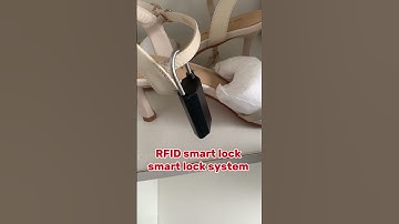 RFID locks .anti-theft lock.#anti #antisystem #rfid #rfidtag #rfidlock #rfidtechnology #security