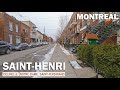 Walking in Montreal Neighborhood Saint-Henri, Canada Walking Video 2020