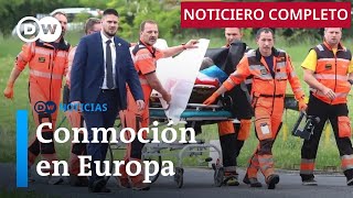 DW Noticias 15 de mayo: Atentado en Eslovaquia fortalece el temor a la violencia política en Europa