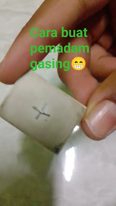 tutor buat pemadam gasing