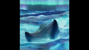 🌊Stellar Ensnarement💎 #c4d #water #space #octane #cosmos #diamonds #drowning #character #open #star