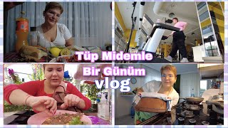 BİR TÜP MİDELİ BİR GÜNDE NE YİYOR VLOG