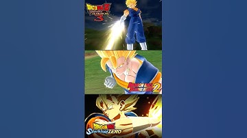 Beam Sword Slash | BT3 vs Raging Blast 2 vs Sparking Zero