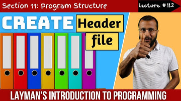 11.2. How to create your own header file in C  | Complete C programming course | Sunil Dhimal