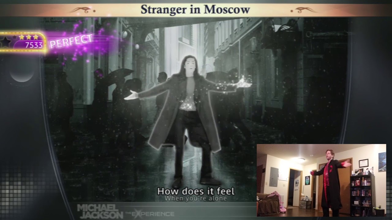 MJ the Experience; Stranger in Moscow - Dance Along
