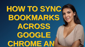 How to sync bookmarks across Google Chrome and Mozilla Firefox bookmarks?