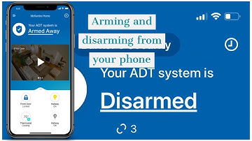 HOW-TO: Arm and disarm your ADT command panel from ADT control app