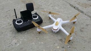 FPV квадрокоптер HUBSAN H501S ... Следуй за мной, GPS, RTH, 4,3