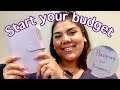 Budgeting for beginners cash envelope system || How to start budgeting for beginners