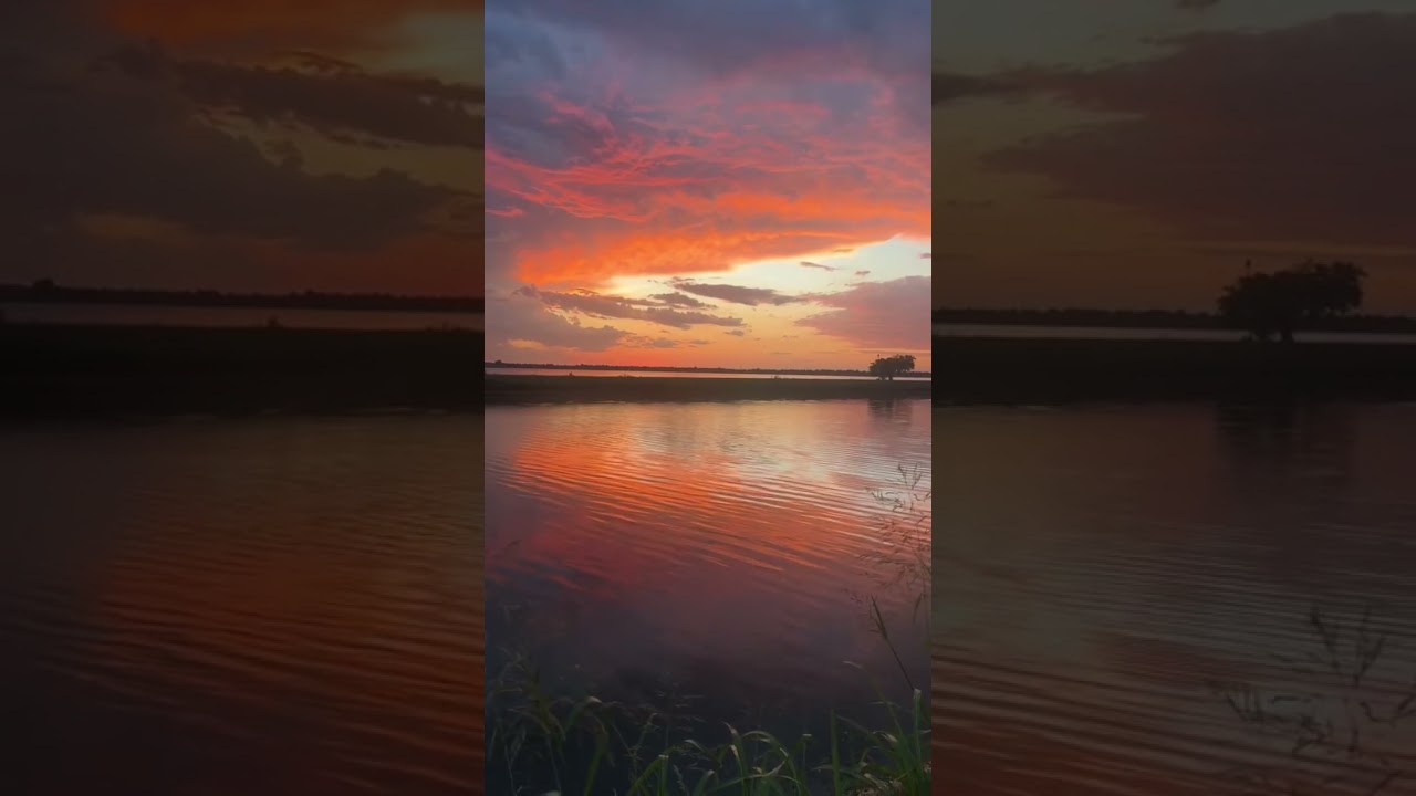 Nature's Paintbrush: A Stunning Oklahoma Sunset 🦅