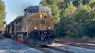 CSX M515 approaching Genoa St Waycross ga Southbound 444 axles 11/15/25