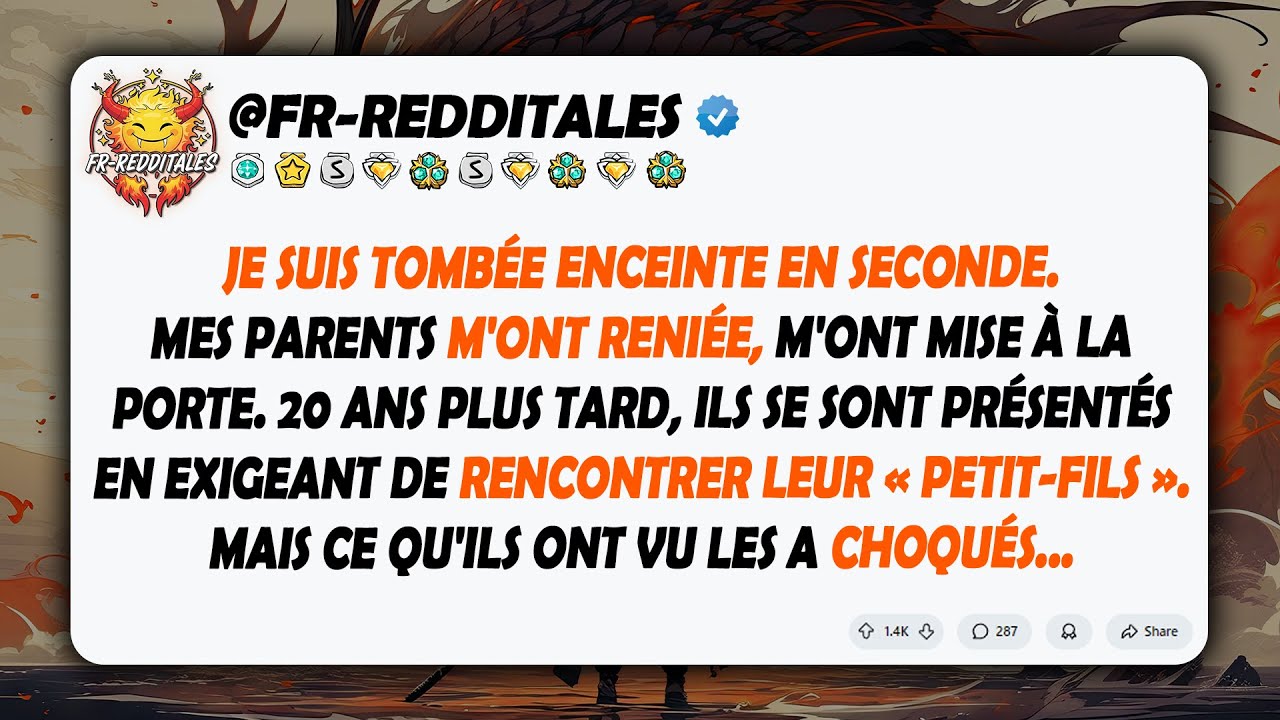 Mes parents m'ont reniée en seconde, enceinte. 20 ans plus tard, ils me poursuivent en justice...
