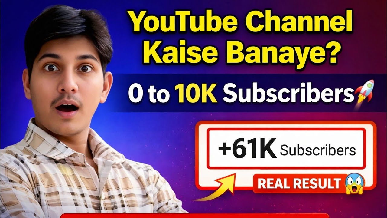 How To Start A YouTube Channel In 2026 | FULL COURSE - YouTube