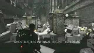 Exclusive Physics Tech Demo Ghostbuster  Videogame 2008