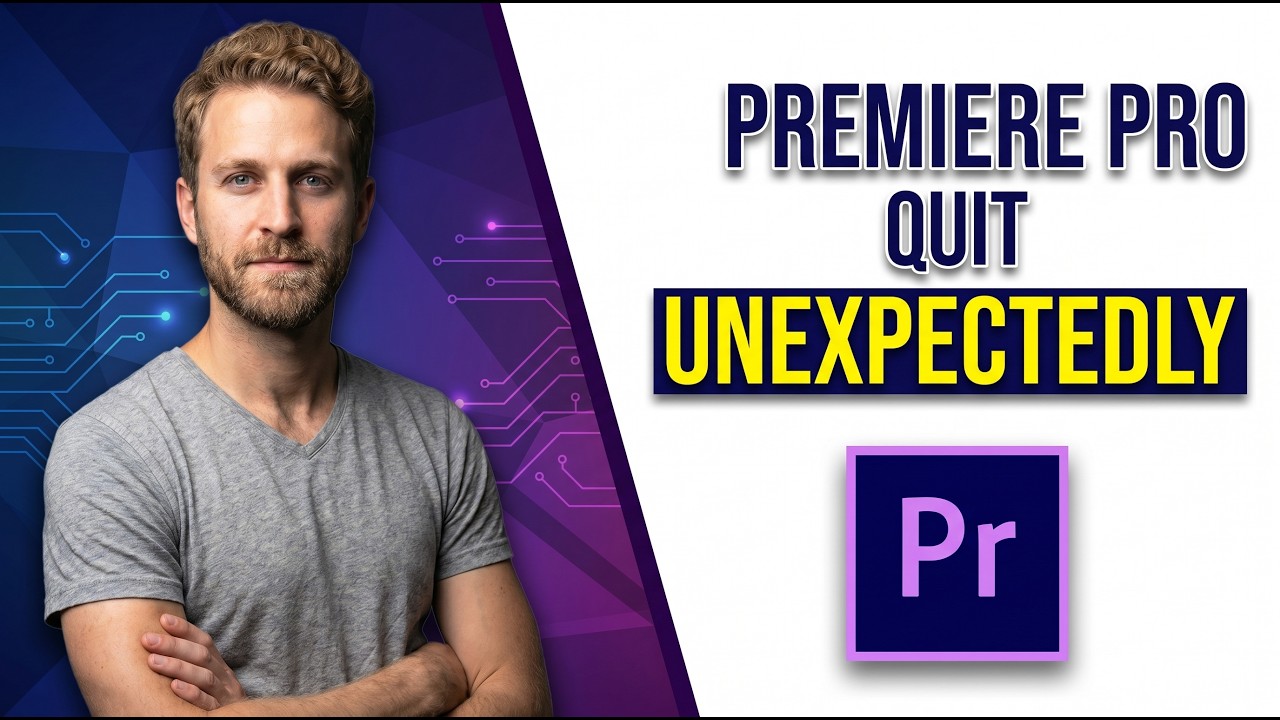 How To Fix Adobe Premiere Pro Quit Unexpectedly (Easy Troubleshooting ...