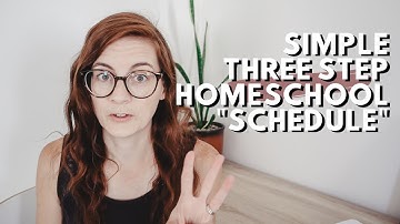 SIMPLE HOMESCHOOL SCHEDULE: the simple homeschool rhythm we are following this summer