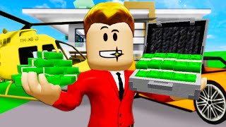 Baby Billionaire Moves To Brookhaven! A Roblox Movie (Brookhaven RP)