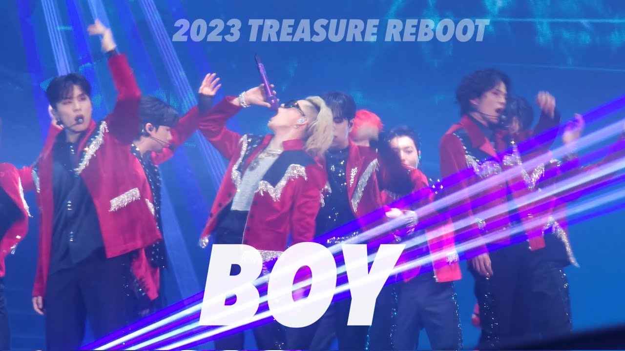 [4K] 231217 TREASURE REBOOT CONCERT 트레저 콘서트 BOY