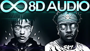 XXXTentacion, Ski Mask The Slump God - Freddy Vs Jason 🔊8D AUDIO🔊 (Reactive)