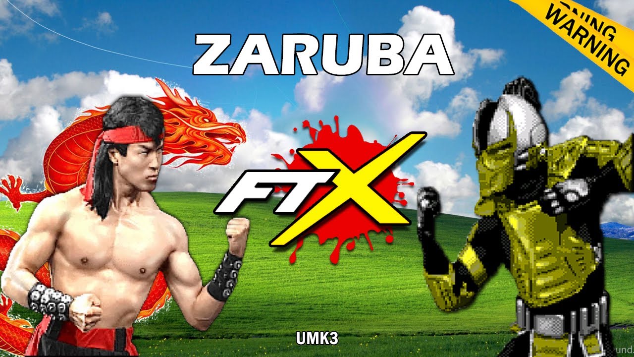 Избиение в Ultimate Mortal Kombat 3 | Liu Kang vs Cyrax | Smile vs Svarschik