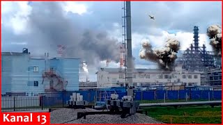 Ukraine attacks Russia's "Salavatneft" plant with aircraft-type drones