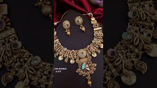 latest bridal gold jewellery necklace designs 2023trending shorts gold bridal viral necklace ?