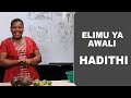 Elimu Ya Awali HADITHI 