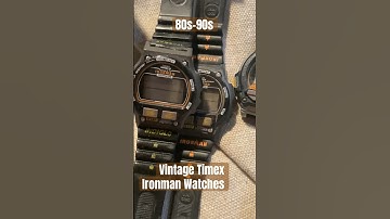 Vintage Timex Ironman Watches #vintage #watches#timexwatches #1980s