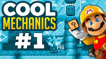 Super Mario Maker - COOL MECHANICS [#1] - Level Showcase