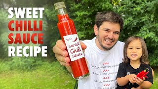 Easy Sweet Chili Sauce Recipe - Home Made Sweet Chilli Sauce