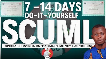 How to get SCUML CERTIFICATE online in 7-14 days | SCUML CERTIFICATE | SCUML BY EFCC REGISTRATION