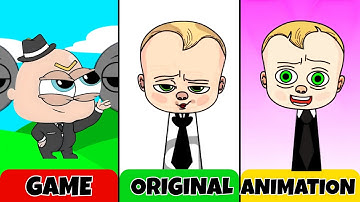 My NEW! Sprunki OC: Boss Baby! Animation vs Game (All Versions)
